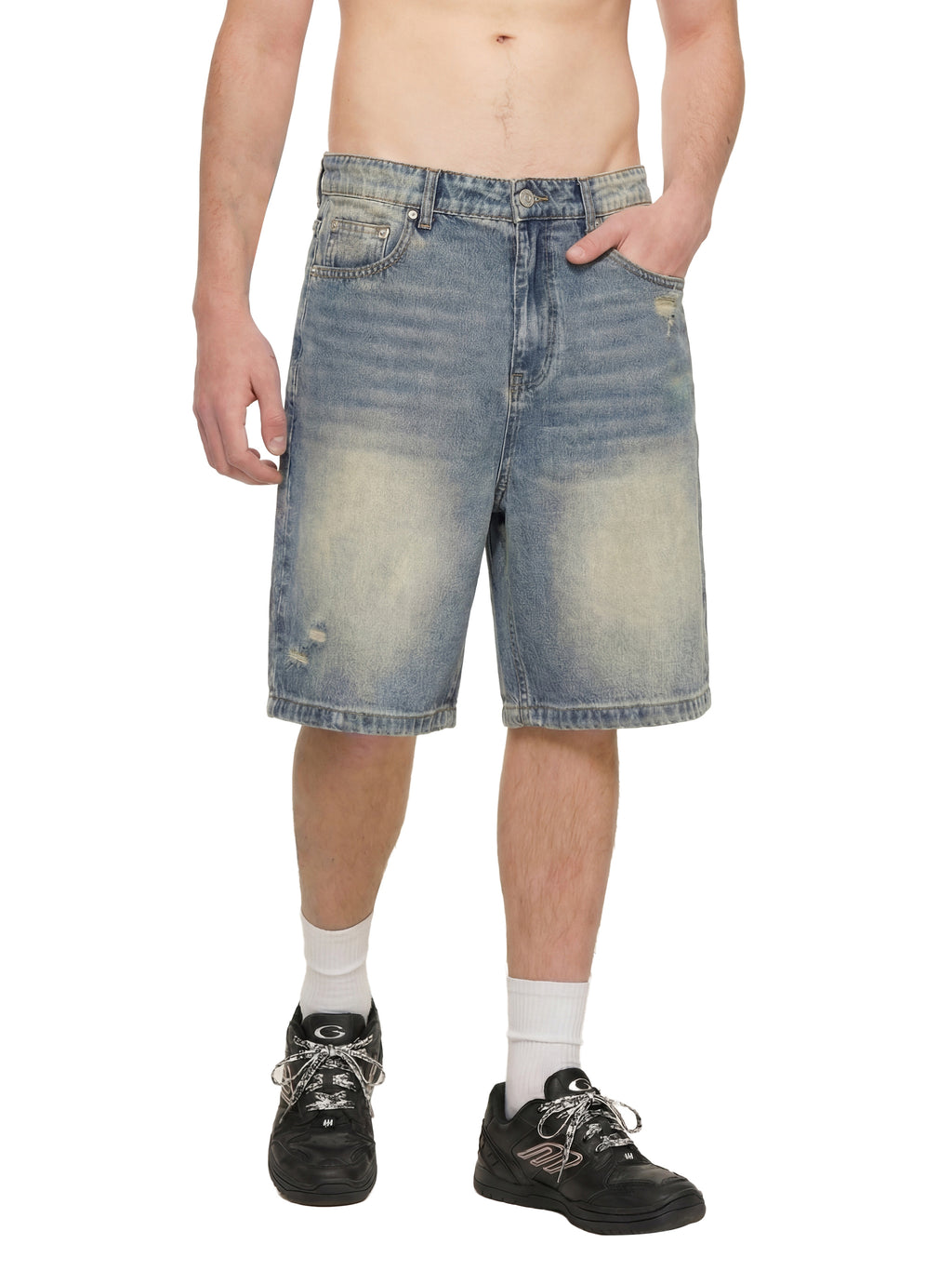 Distressed Baggy Sitters